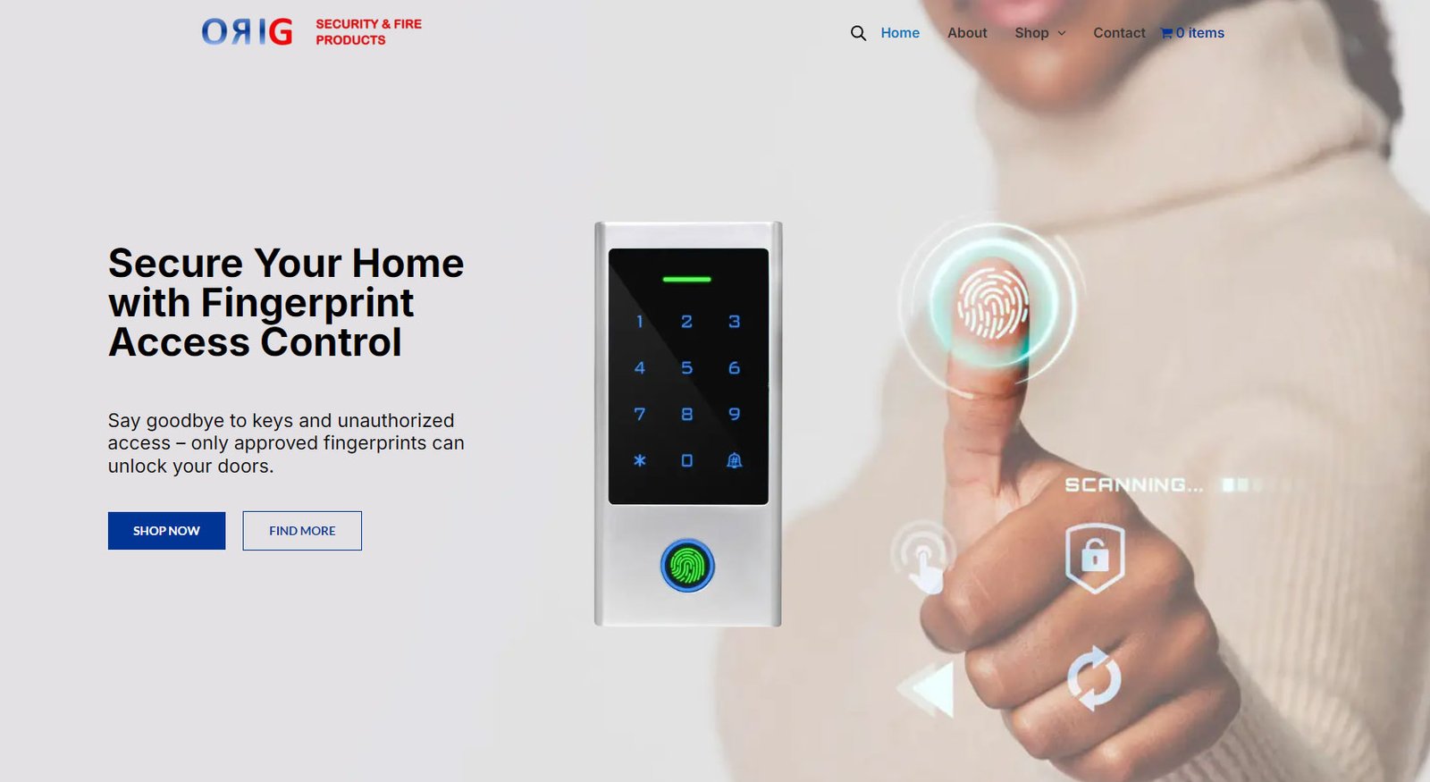 Orig Security Website